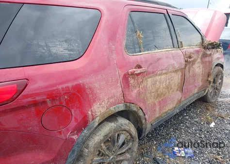 2017 Ford Explorer Xlt from USA, damaged, VIN 1FM5K7D81HGE18994